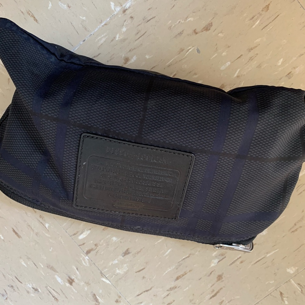 Coach nylon large tote bag